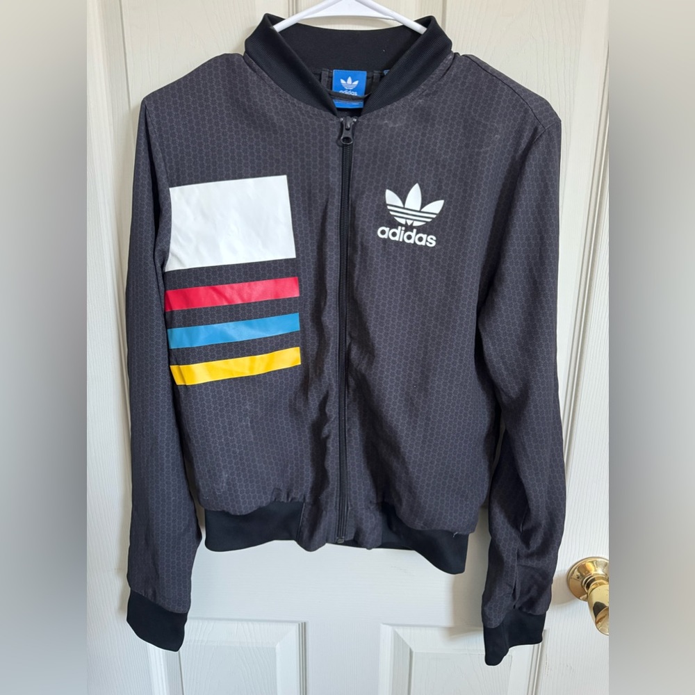 ADIDAS Tracktop Jacket Size XS cute pattern